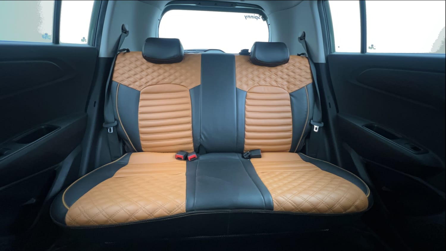 Used 2023 Hyundai Exter SX (O) Connect 1.2 MT Dual Tone Petrol Manual interior REAR SEAT CONDITION VIEW
