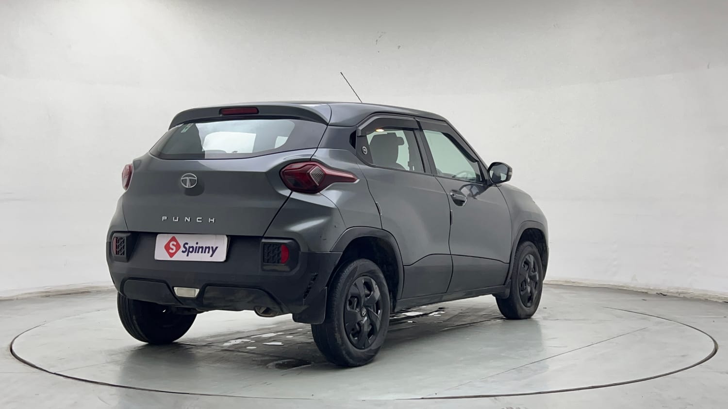 Used 2023 Tata Punch Adventure AMT Petrol Automatic exterior RIGHT REAR CORNER VIEW