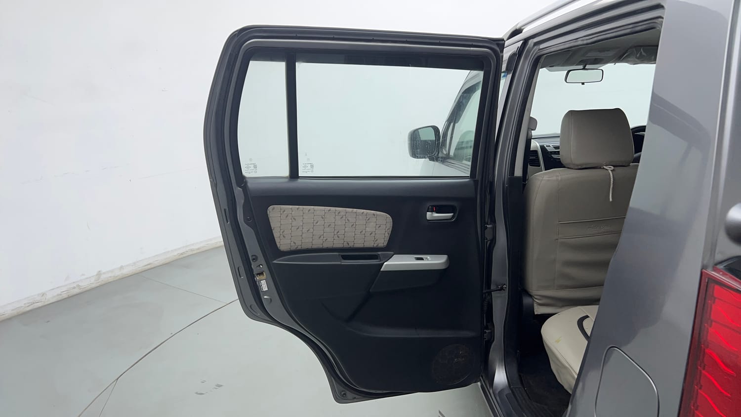 Used 2016 Maruti Suzuki Wagon R VXI Petrol Manual interior LEFT REAR DOOR OPEN VIEW