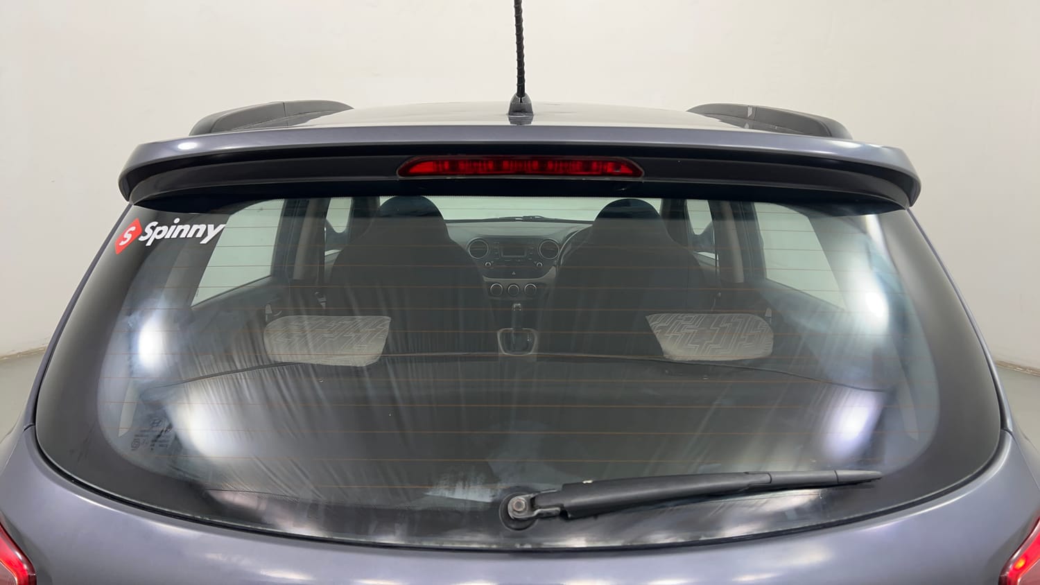 Used 2014 Hyundai Grand i10 Asta AT 1.2 Kappa VTVT Petrol Automatic exterior BACK WINDSHIELD VIEW