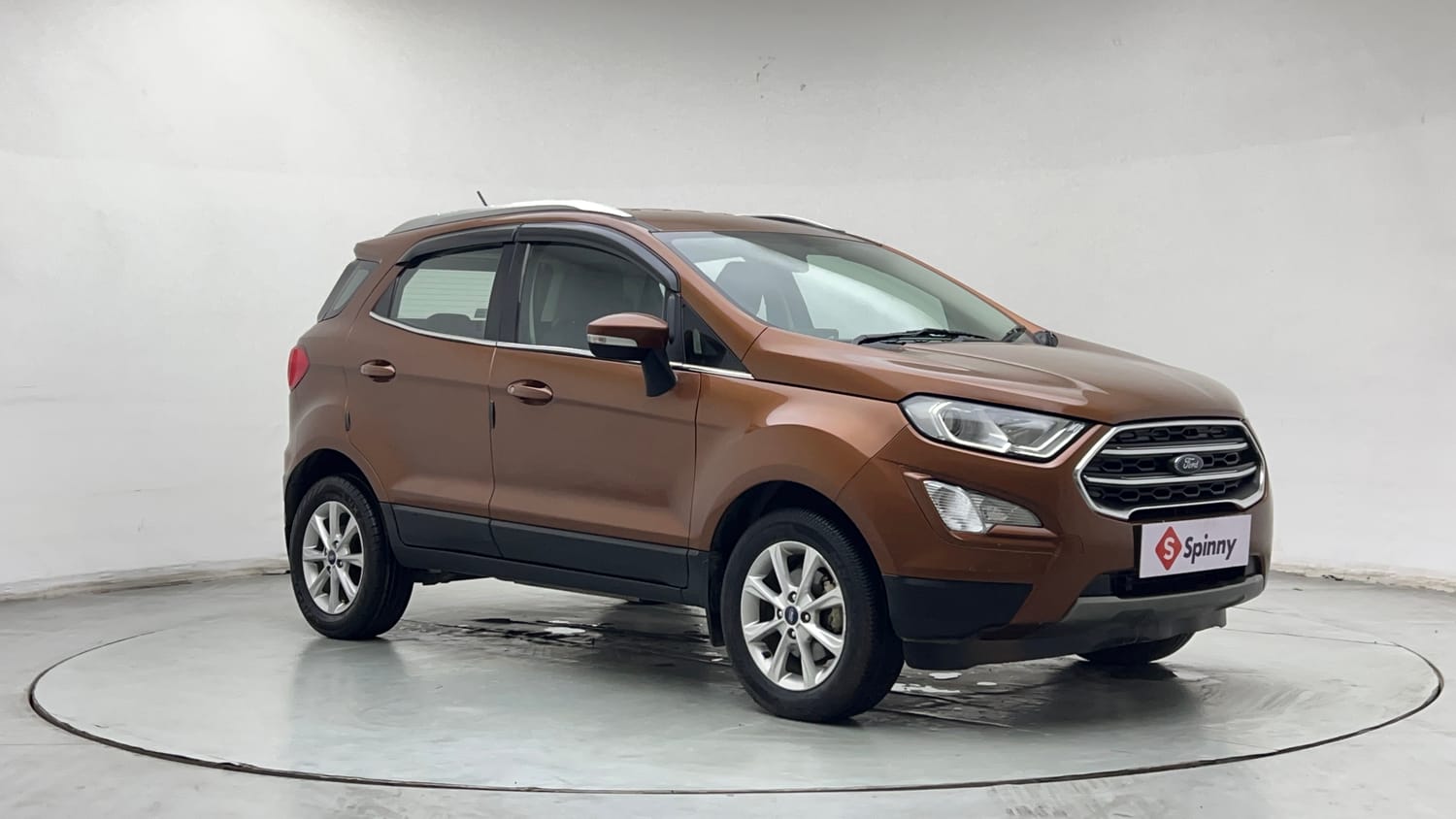 Used 2018 Ford EcoSport Titanium 1.5L Ti-VCT Petrol Manual exterior RIGHT FRONT CORNER VIEW