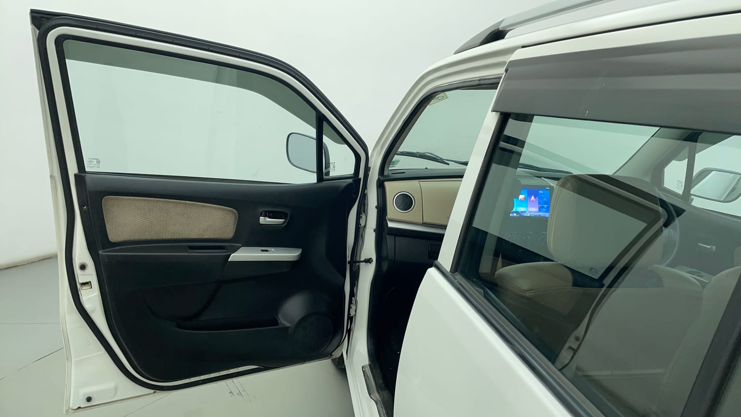 Used 2017 Maruti Suzuki Wagon R LXI CNG Cng Manual interior LEFT FRONT DOOR OPEN VIEW