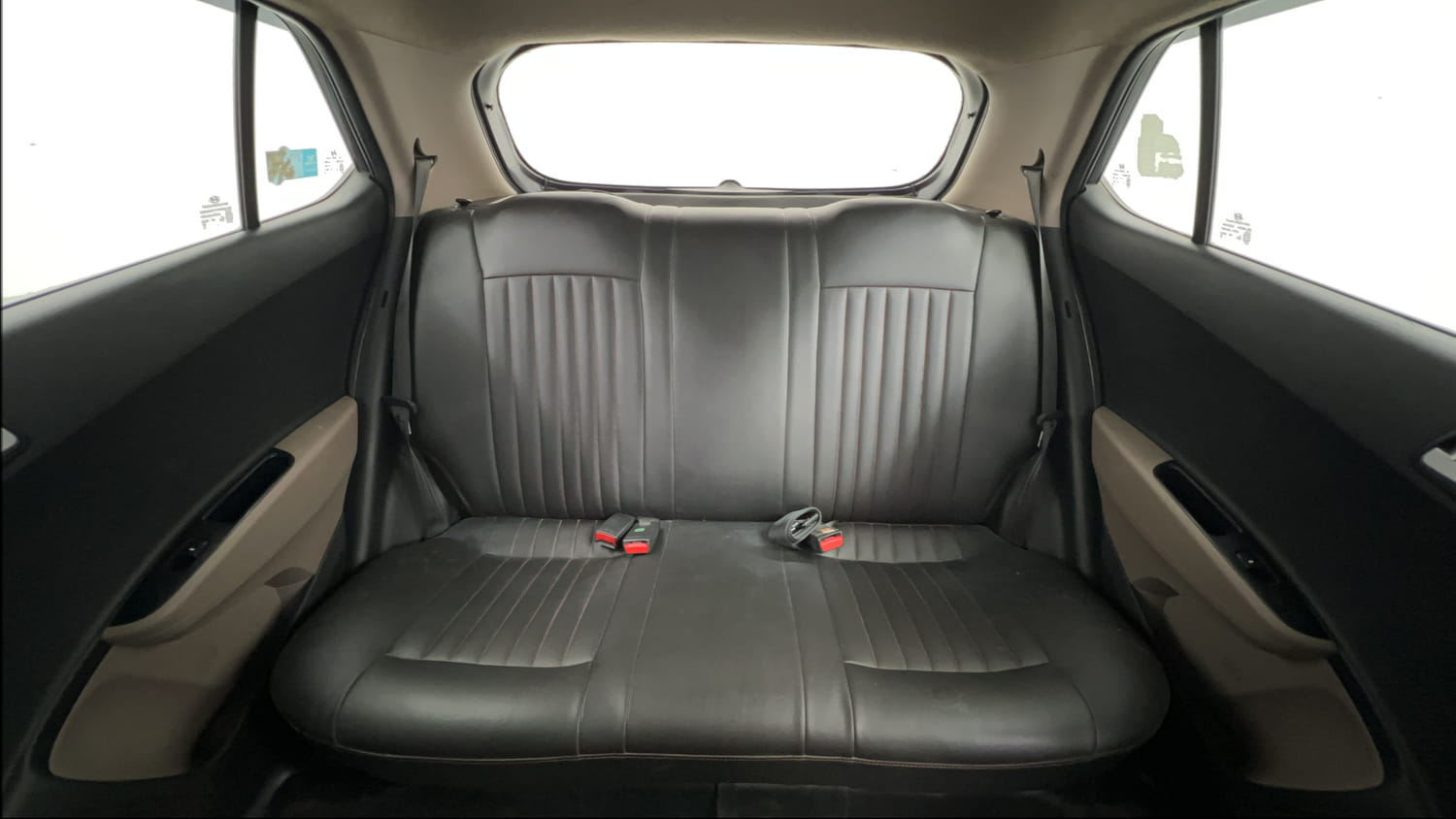 Used 2018 Hyundai Grand i10 Sportz 1.2 Kappa VTVT Petrol Manual interior REAR SEAT CONDITION VIEW