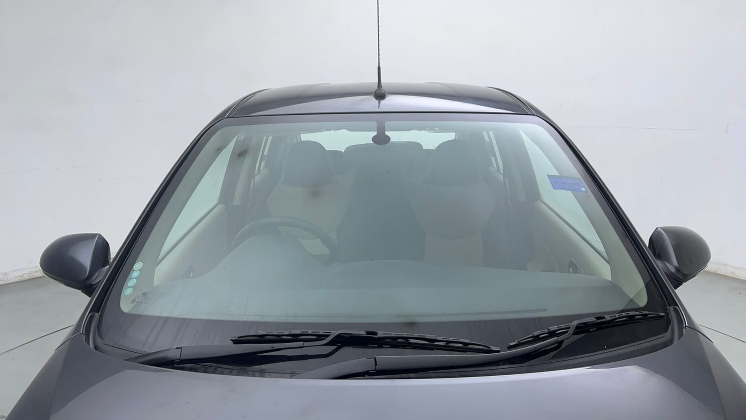 Used 2021 Hyundai Santro Sportz AMT Petrol Automatic exterior FRONT WINDSHIELD VIEW