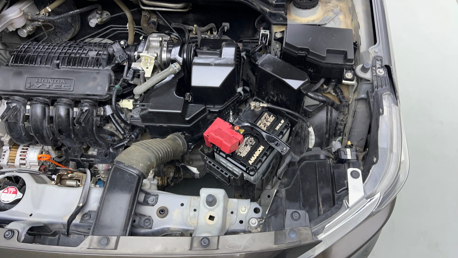 Used 2022 Honda Amaze S MT 1.2 Petrol Petrol Manual engine ENGINE LEFT SIDE VIEW