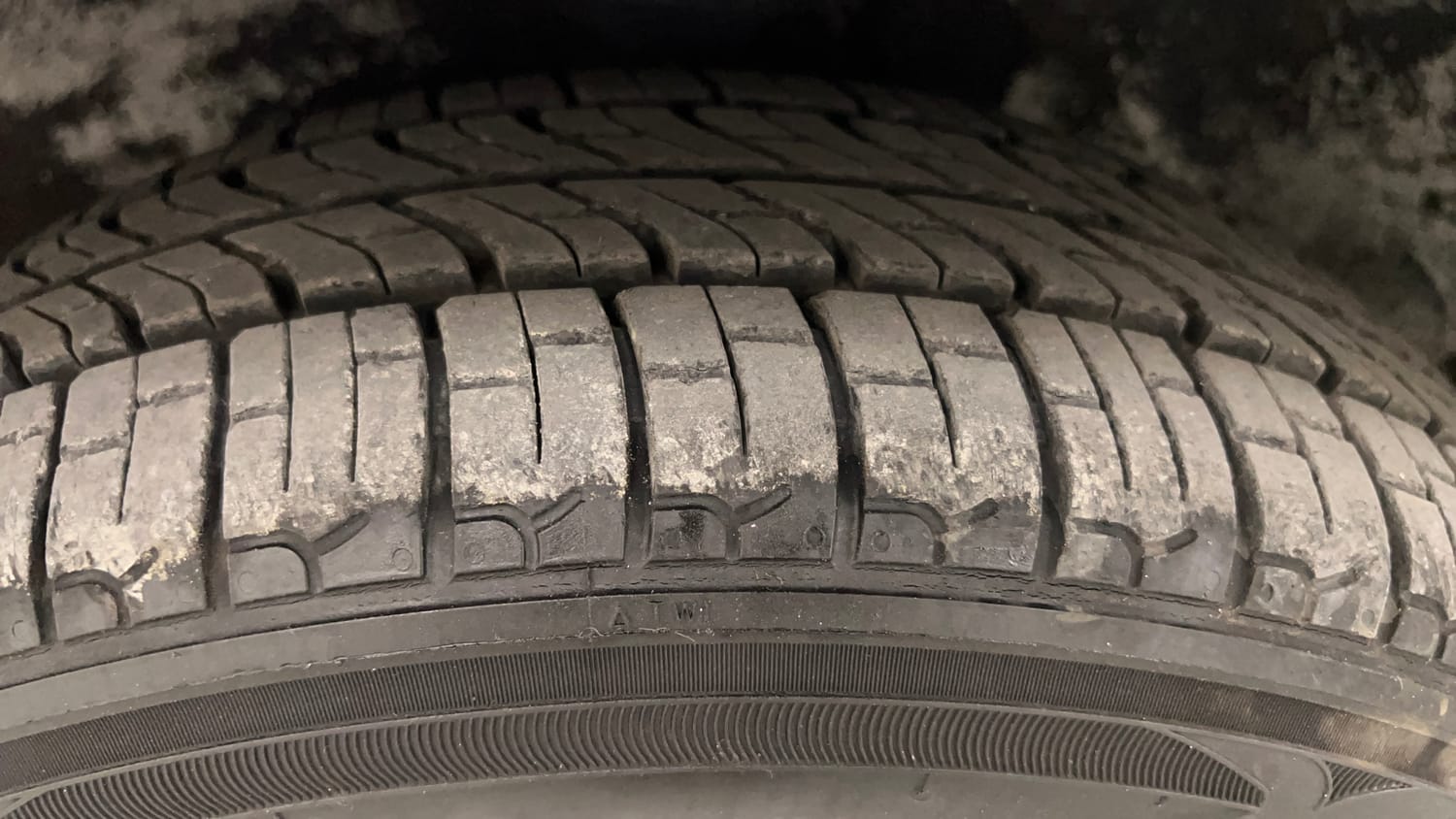 Used 2012 Maruti Suzuki Alto K10 VXi Petrol Manual tyres LEFT FRONT TYRE TREAD VIEW