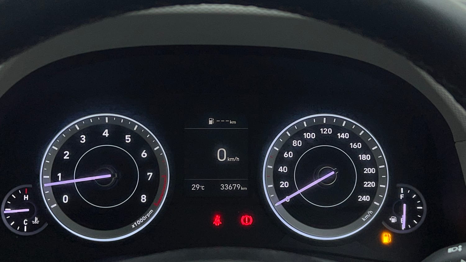 Used 2023 Hyundai Creta SX 1.5 Petrol Petrol Manual interior CLUSTERMETER VIEW