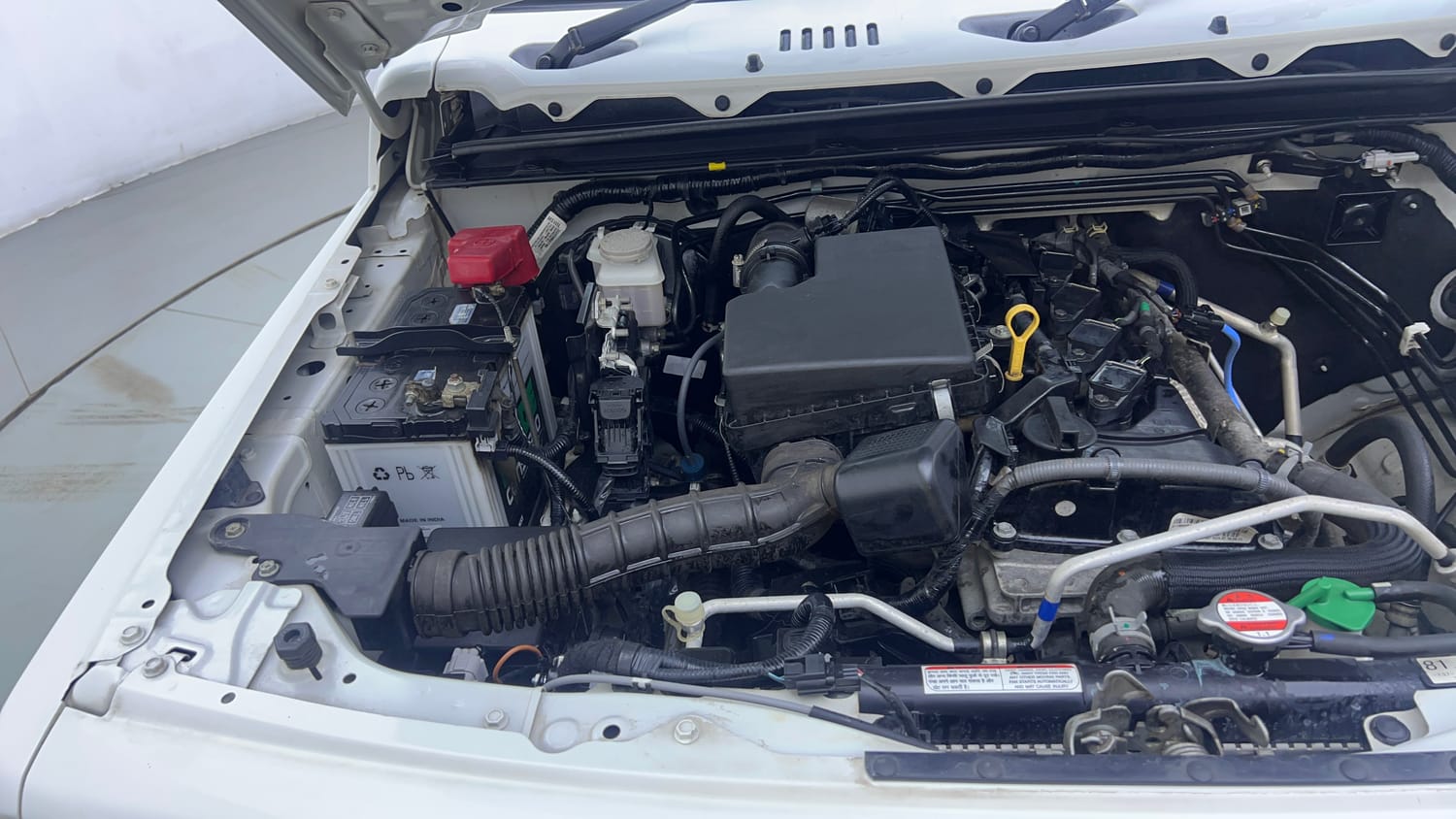 Used 2023 Maruti Suzuki Jimny Alpha AT Petrol Automatic engine ENGINE RIGHT SIDE VIEW