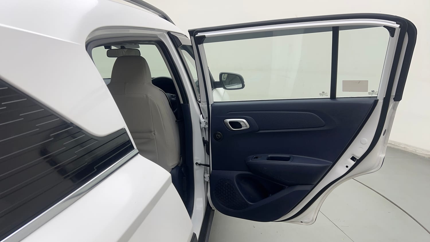 Used 2026 Hyundai Exter 1.2 Kappa Dual CNG MT HX 8 Cng Manual interior RIGHT REAR DOOR OPEN VIEW