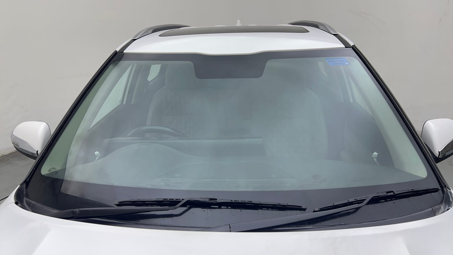 Used 2021 kia Seltos HTX 1.5 IVT Petrol Automatic exterior FRONT WINDSHIELD VIEW