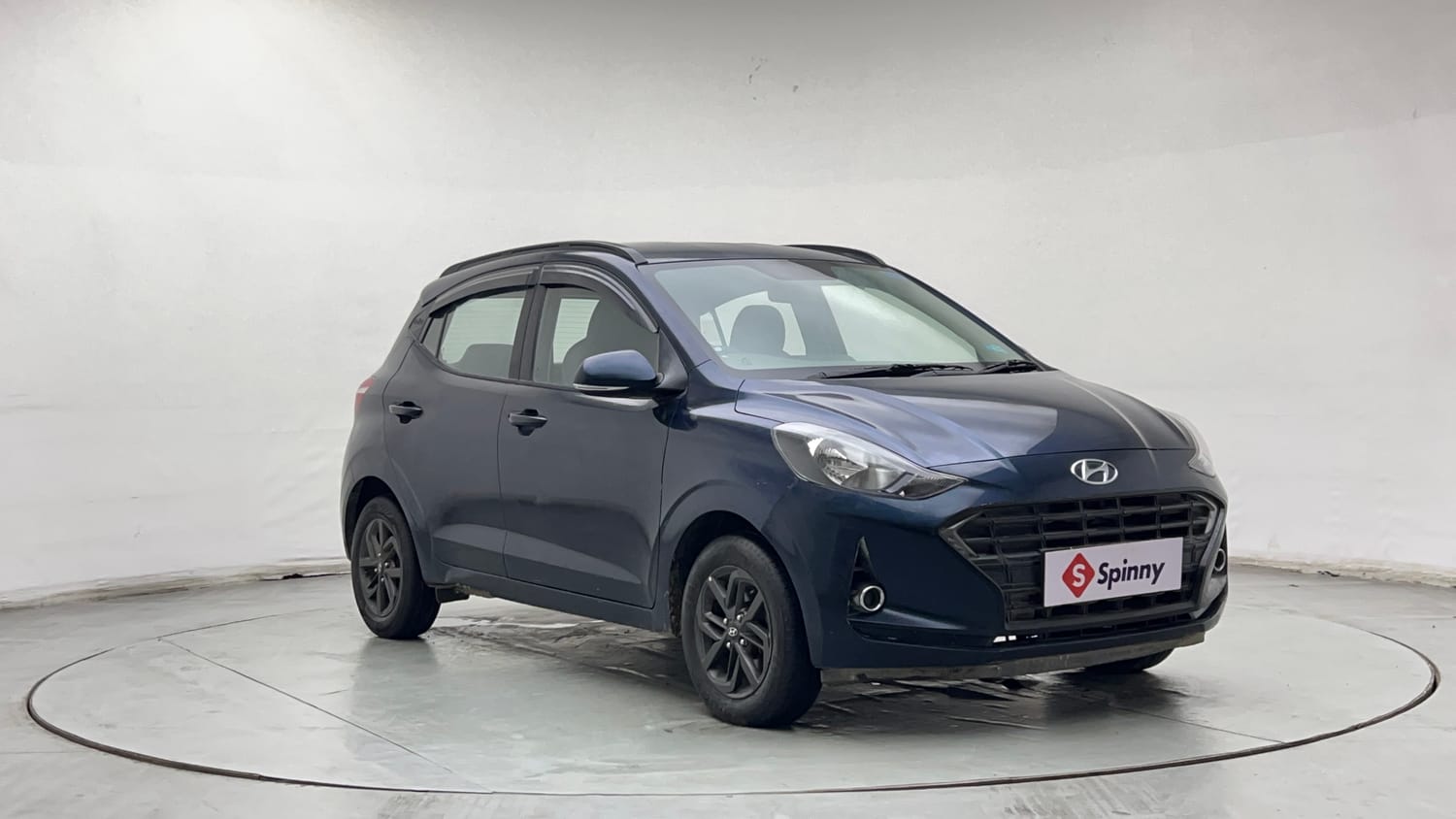 Used 2020 Hyundai Grand i10 Nios Sportz 1.2 Kappa VTVT Petrol Manual exterior RIGHT FRONT CORNER VIEW
