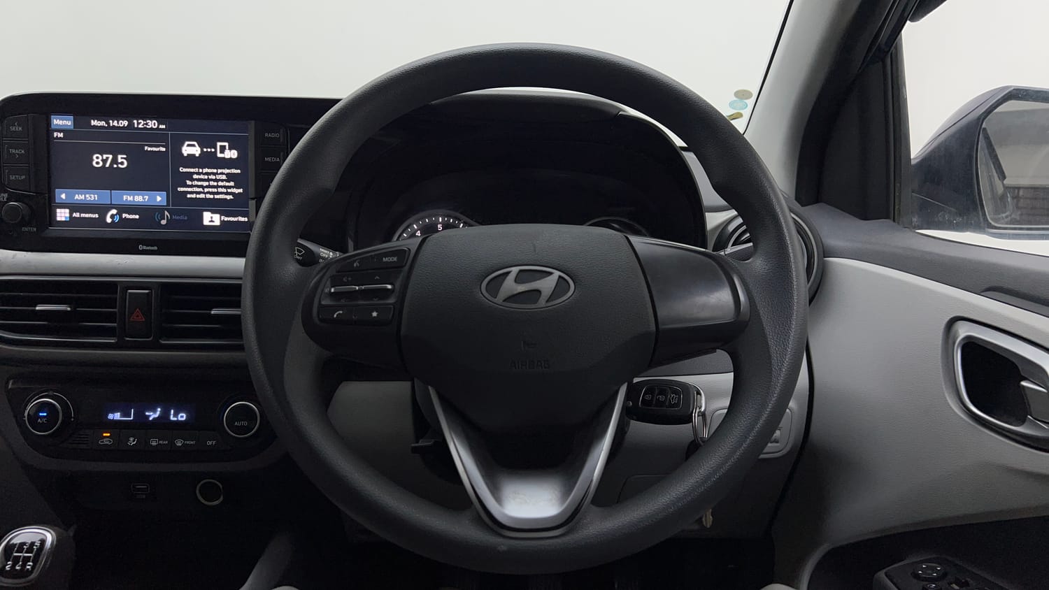Used 2020 Hyundai Grand i10 Nios Sportz 1.2 Kappa VTVT Petrol Manual interior STEERING VIEW