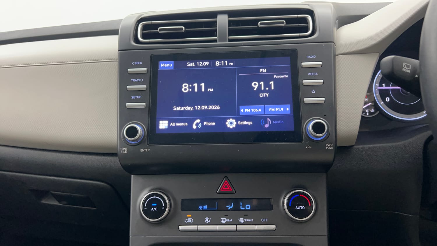 Used 2022 Hyundai Creta S 1.5 Diesel Diesel Manual interior MUSIC SYSTEM & AC CONTROL VIEW