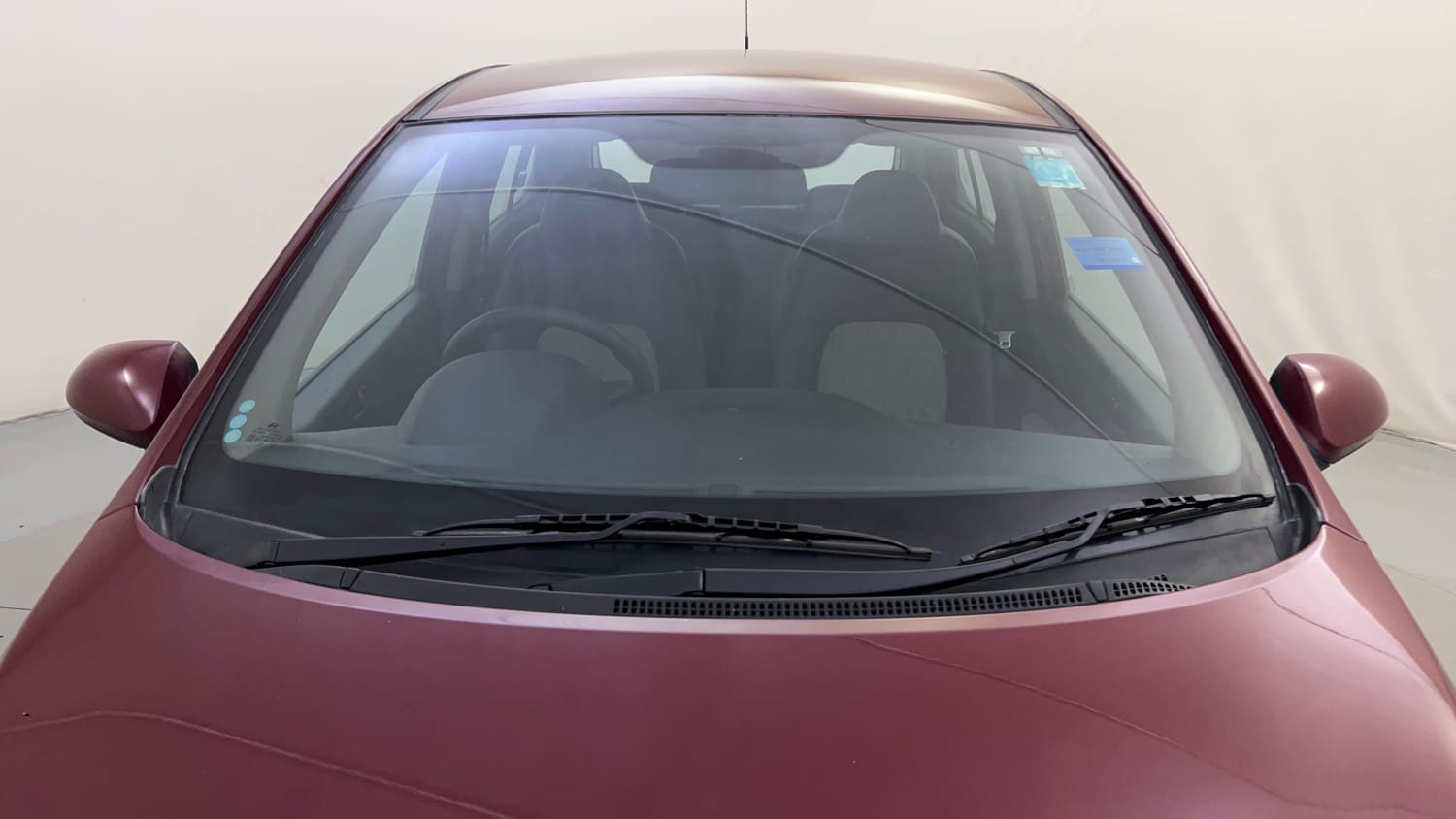 Used 2017 Hyundai Grand i10 Magna AT 1.2 Kappa VTVT Petrol Automatic exterior FRONT WINDSHIELD VIEW