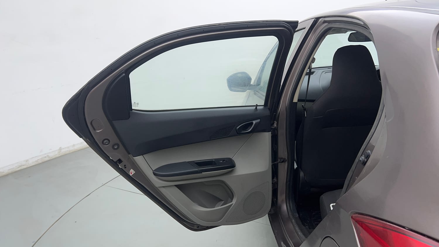 Used 2017 Tata Tiago Revotron XT Petrol Manual interior LEFT REAR DOOR OPEN VIEW