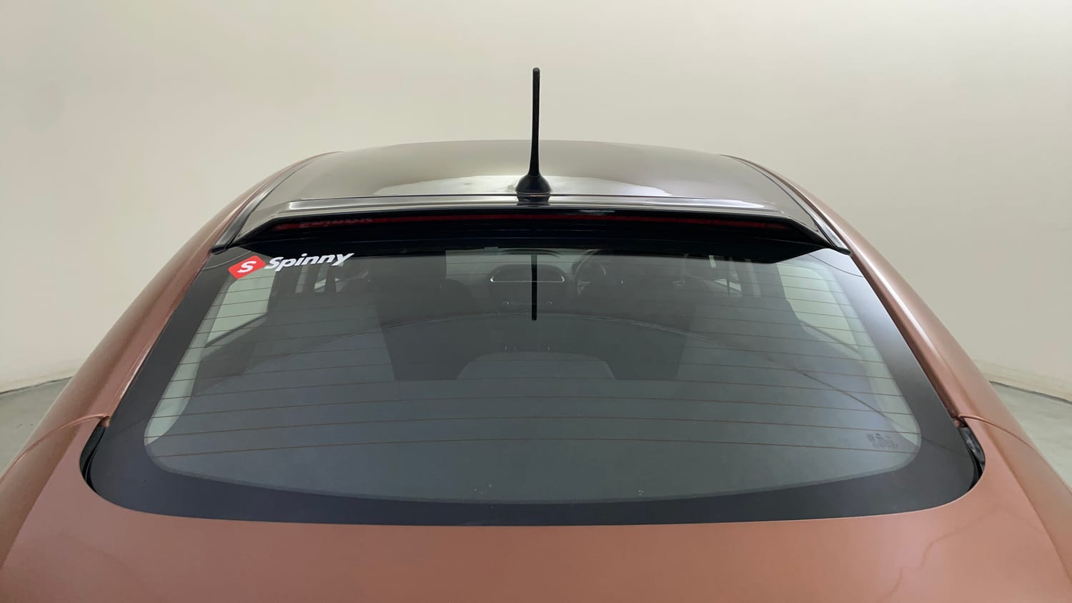 Used 2017 Tata Tigor Revotron XZ (O) Petrol Manual exterior BACK WINDSHIELD VIEW