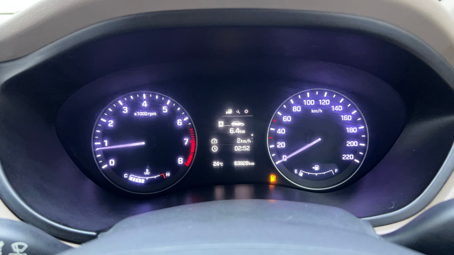 Used 2015 Hyundai Elite i20 Asta 1.2 Petrol Manual interior CLUSTERMETER VIEW
