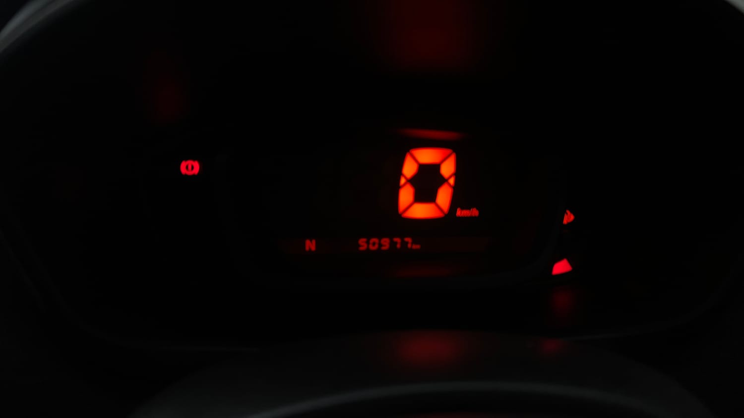 Used 2017 Renault Kwid CLIMBER 1.0 AMT Petrol Automatic interior CLUSTERMETER VIEW