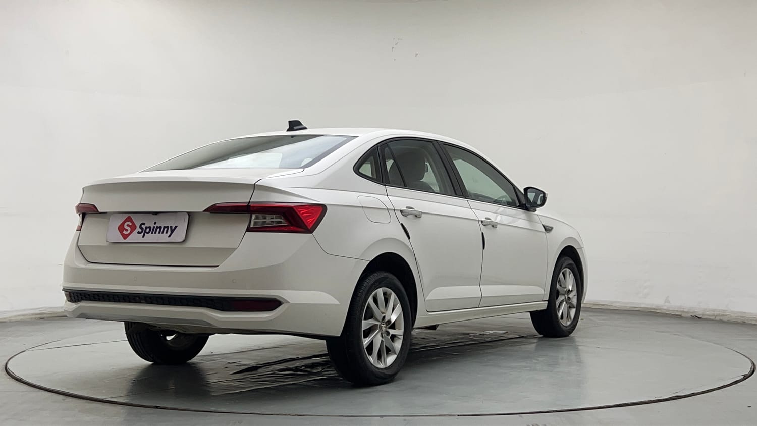 Used 2023 Skoda Slavia Ambition 1.0L TSI MT Petrol Manual exterior RIGHT REAR CORNER VIEW