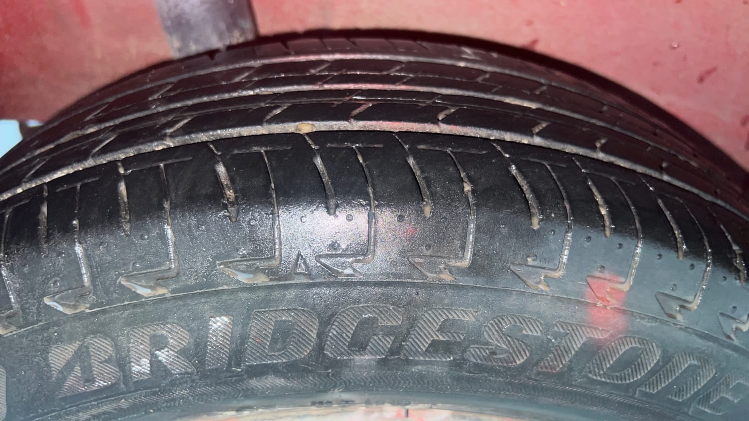 Used 2022 Maruti Suzuki Celerio VXi Petrol Manual tyres RIGHT REAR TYRE TREAD VIEW