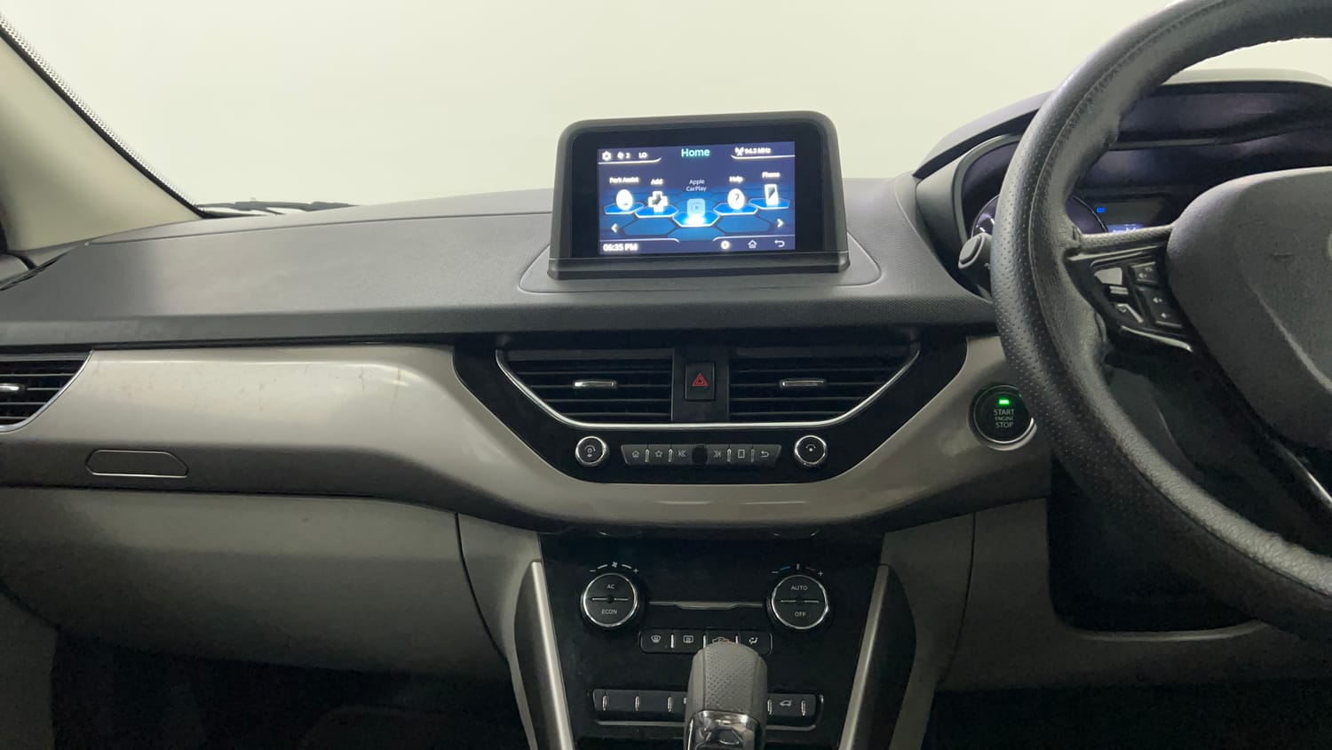 Used 2019 Tata Nexon XZA Plus Diesel Diesel Automatic interior MUSIC SYSTEM & AC CONTROL VIEW