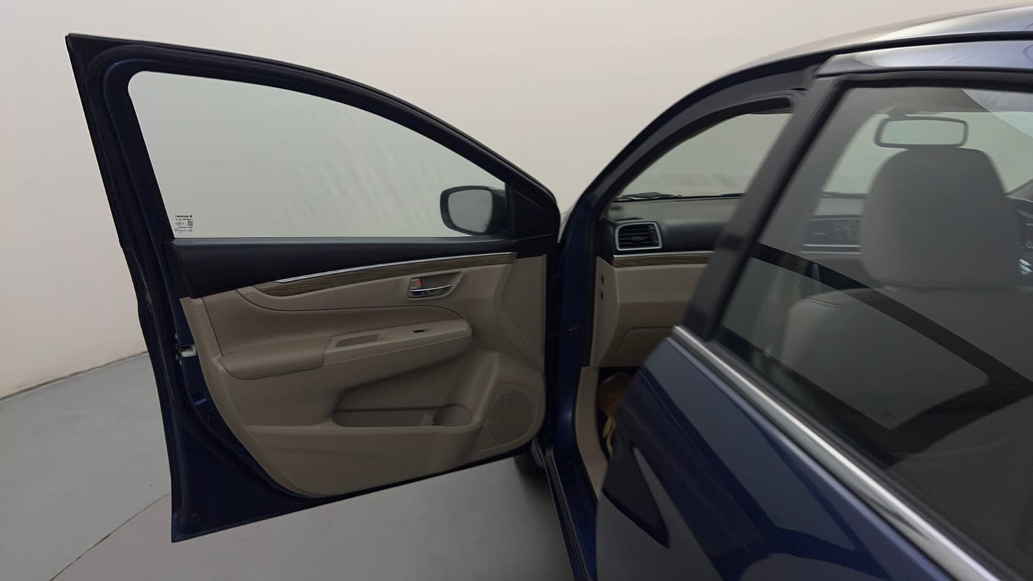 Used 2020 Maruti Suzuki Ciaz Alpha Hybrid 1.5 Petrol Manual interior LEFT FRONT DOOR OPEN VIEW