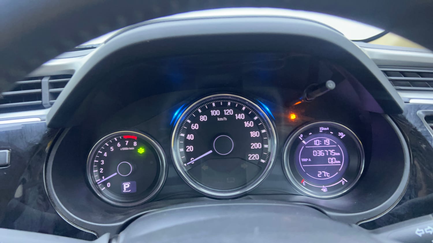 Used 2019 Honda City VX CVT Petrol Petrol Automatic interior CLUSTERMETER VIEW