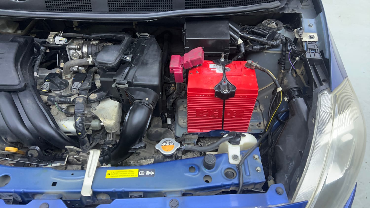 Used 2019 Datsun Go Plus T Petrol Manual engine ENGINE LEFT SIDE VIEW