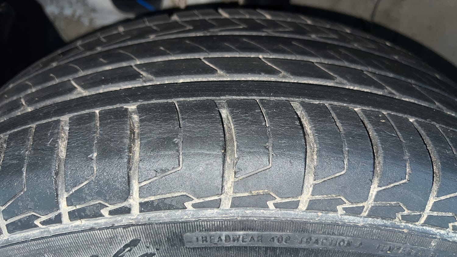 Used 2023 Hyundai Creta SX 1.5 Petrol Petrol Manual tyres LEFT FRONT TYRE TREAD VIEW