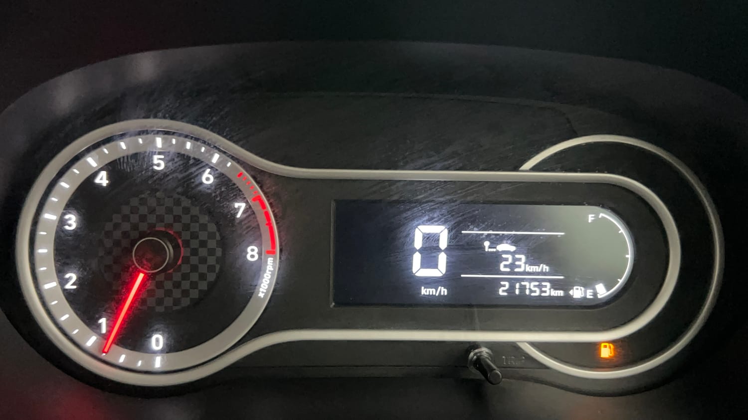 Used 2022 Hyundai Aura SX 1.2 Petrol Petrol Manual interior CLUSTERMETER VIEW