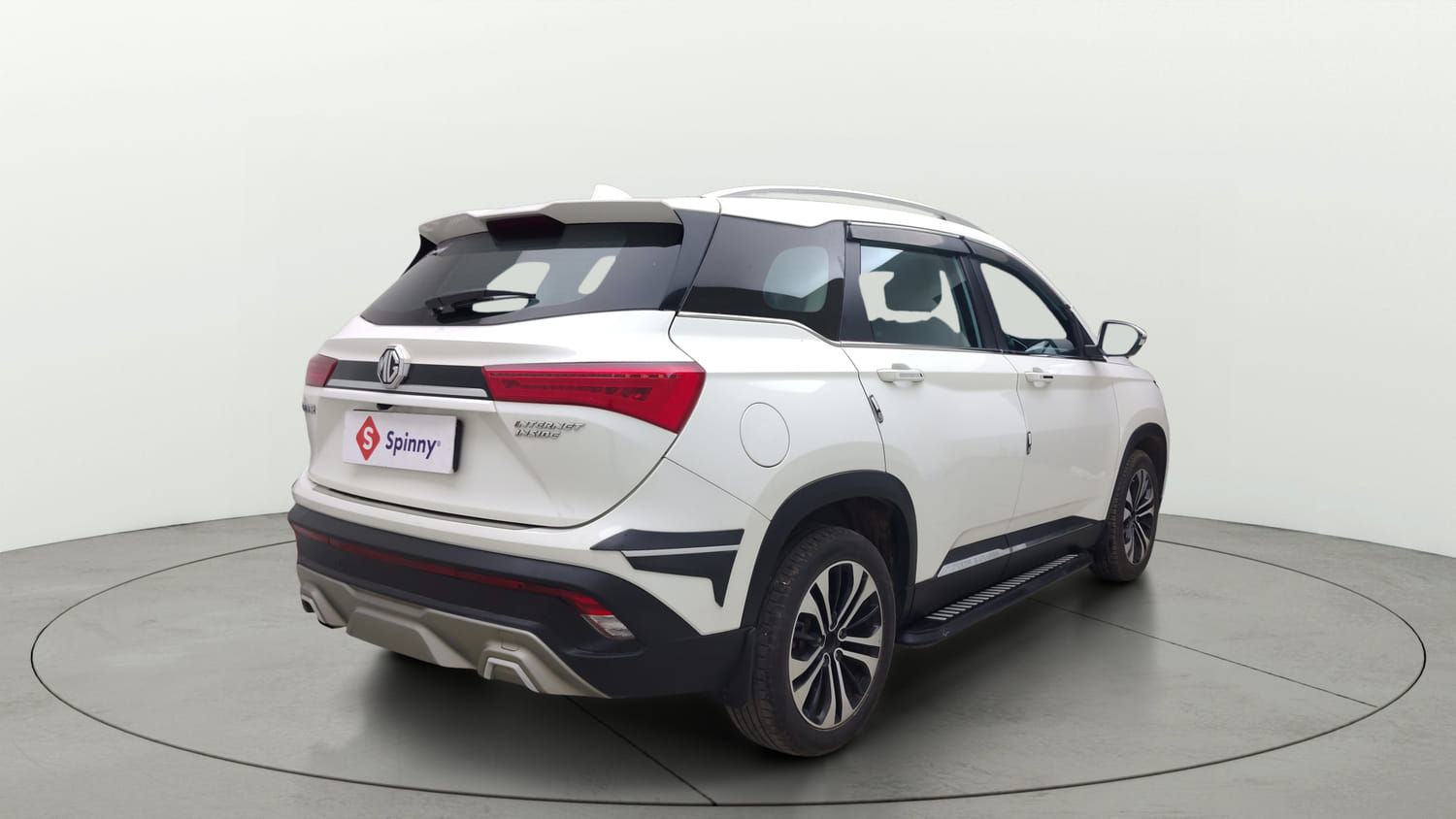 Used 2022 MG Motors Hector Sharp 1.5 Petrol CVT Petrol Automatic exterior RIGHT REAR CORNER VIEW