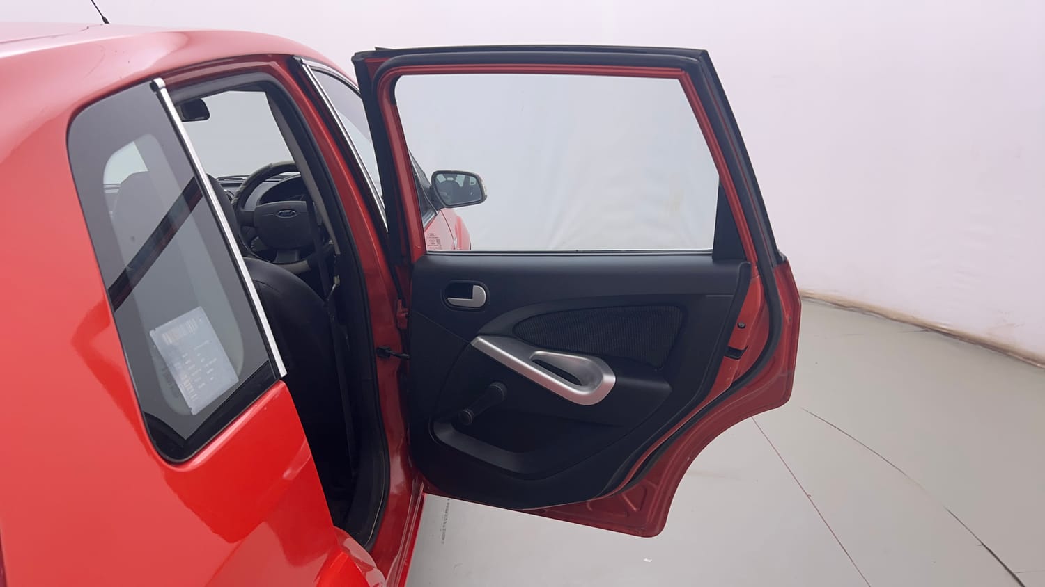 Used 2015 Ford Figo Duratec Petrol ZXI 1.2 Petrol Manual interior RIGHT REAR DOOR OPEN VIEW
