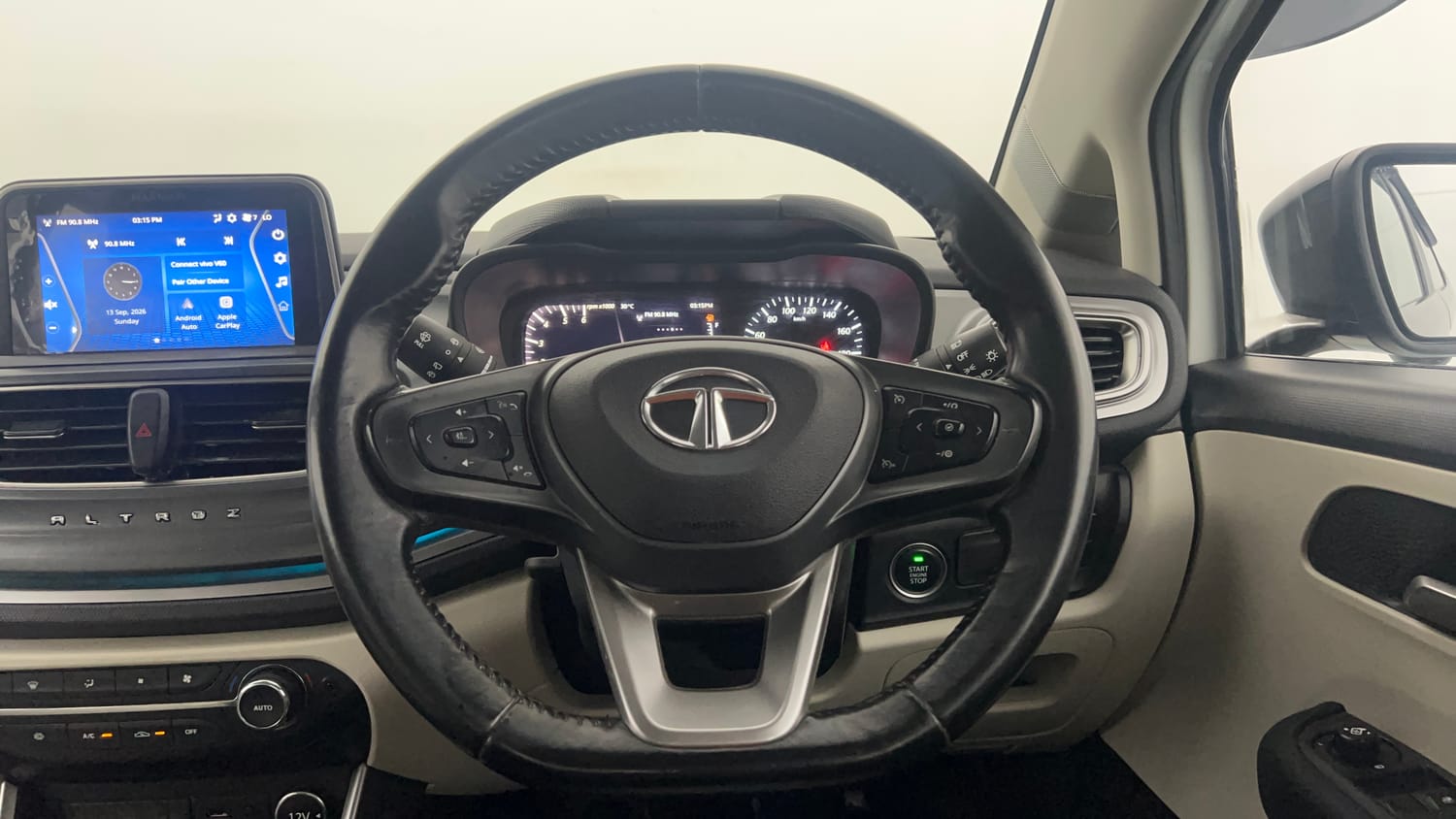 Used 2022 Tata Altroz XZ Plus Diesel Diesel Manual interior STEERING VIEW