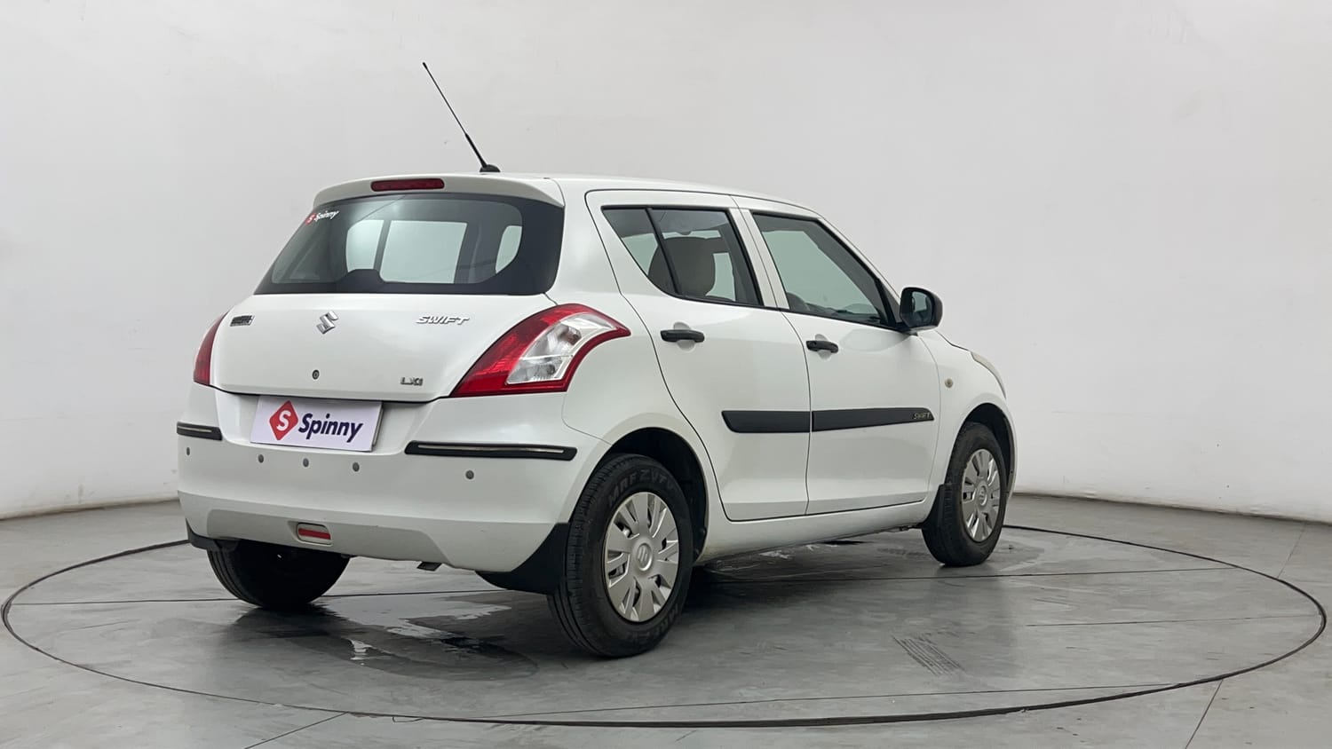 Used 2012 Maruti Suzuki Swift LXi Petrol Manual exterior RIGHT REAR CORNER VIEW