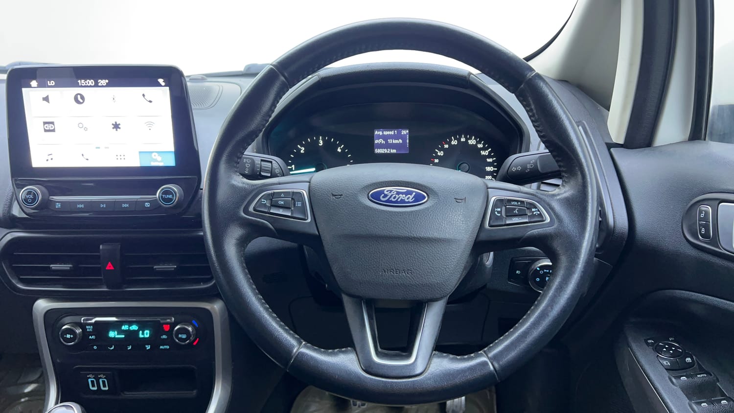 Used 2018 Ford EcoSport Titanium 1.5L TDCi Diesel Manual interior STEERING VIEW