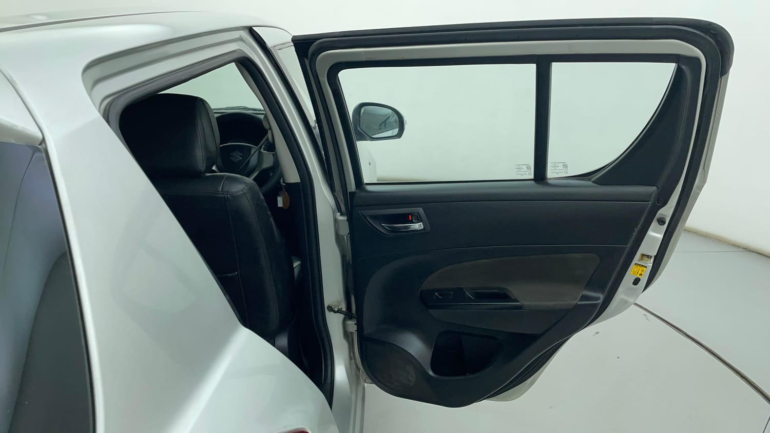 Used 2017 Maruti Suzuki Swift VXi Petrol Manual interior RIGHT REAR DOOR OPEN VIEW