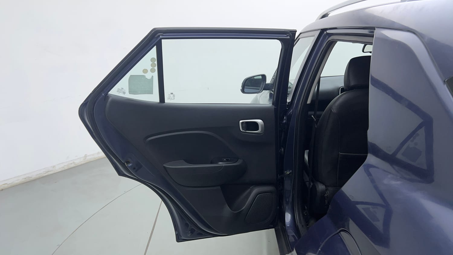 Used 2020 Hyundai Venue SX Plus 1.0 Turbo DCT Petrol Automatic interior LEFT REAR DOOR OPEN VIEW