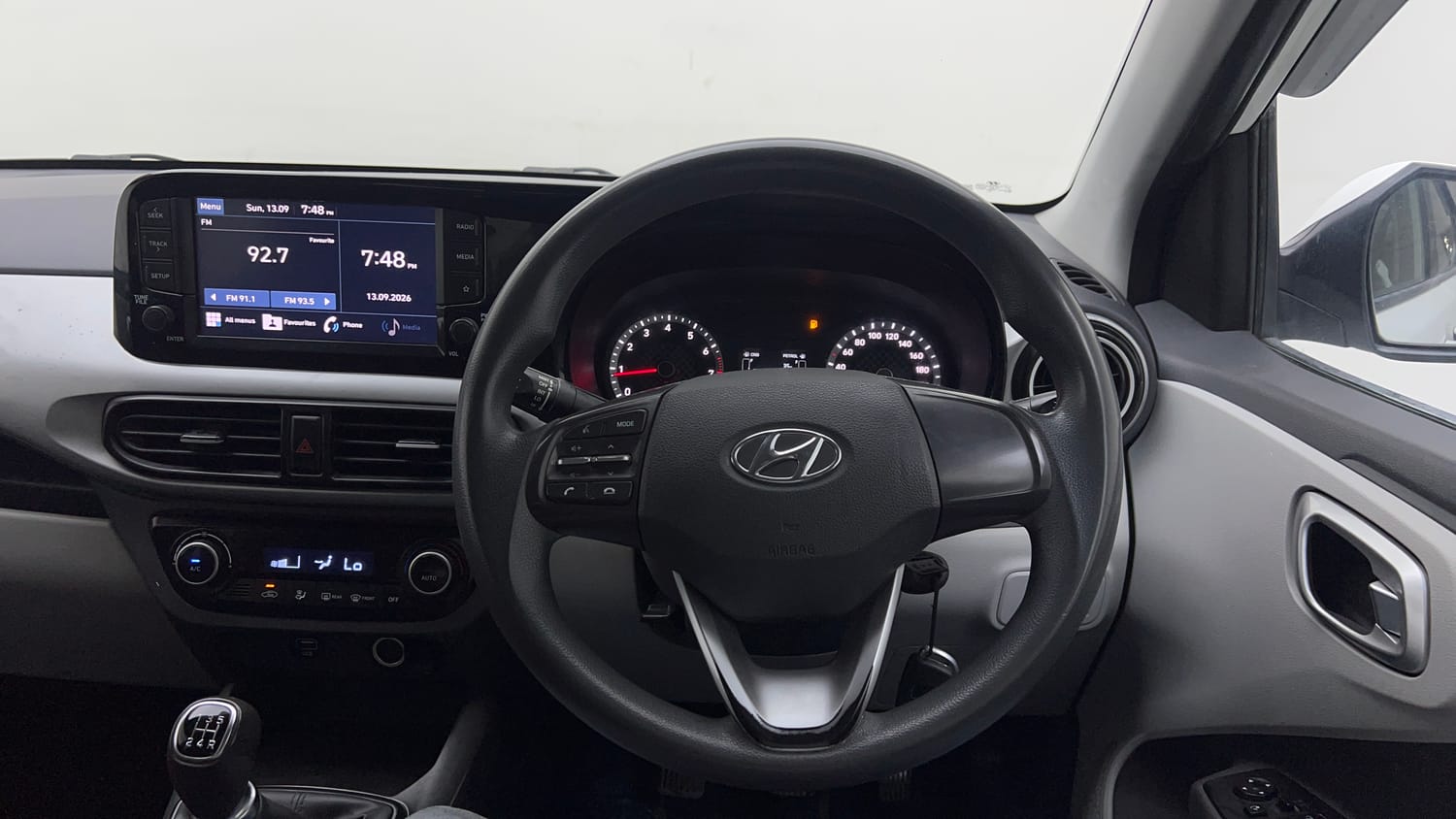 Used 2022 Hyundai Grand i10 Nios Sportz 1.2 Kappa VTVT CNG Cng Manual interior STEERING VIEW