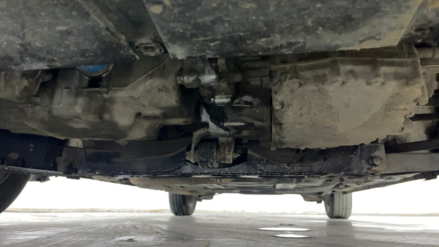 Used 2022 Honda Jazz ZX CVT Petrol Automatic extra FRONT LEFT UNDERBODY VIEW