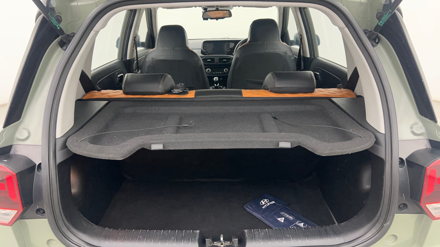 Used 2023 Hyundai Exter SX (O) Connect 1.2 MT Dual Tone Petrol Manual interior DICKY INSIDE VIEW