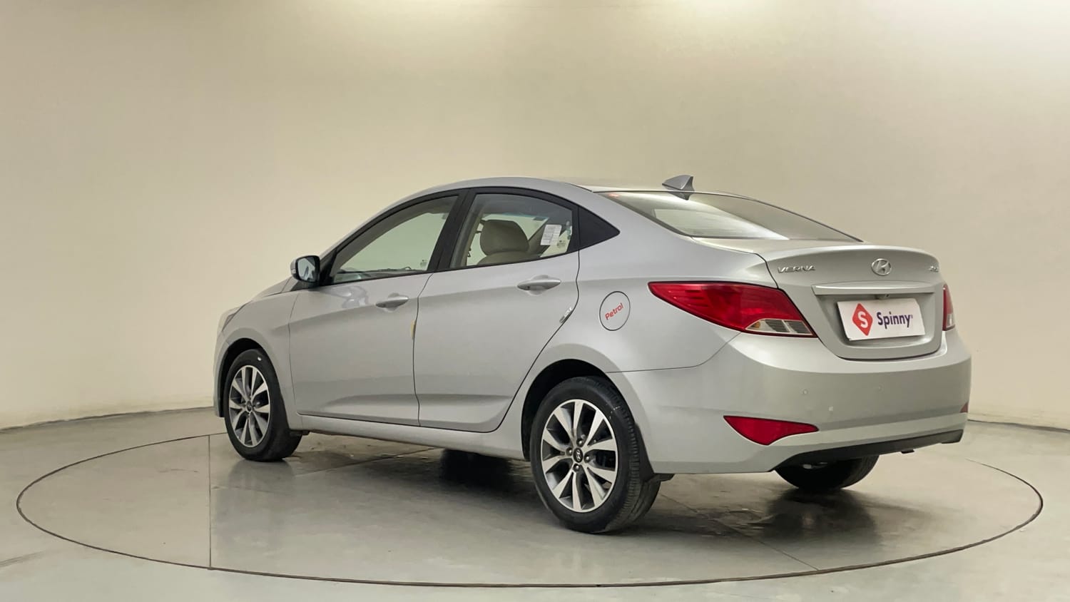 Used 2016 Hyundai Fluidic Verna 4S 1.6 VTVT SX Petrol Manual exterior LEFT REAR CORNER VIEW