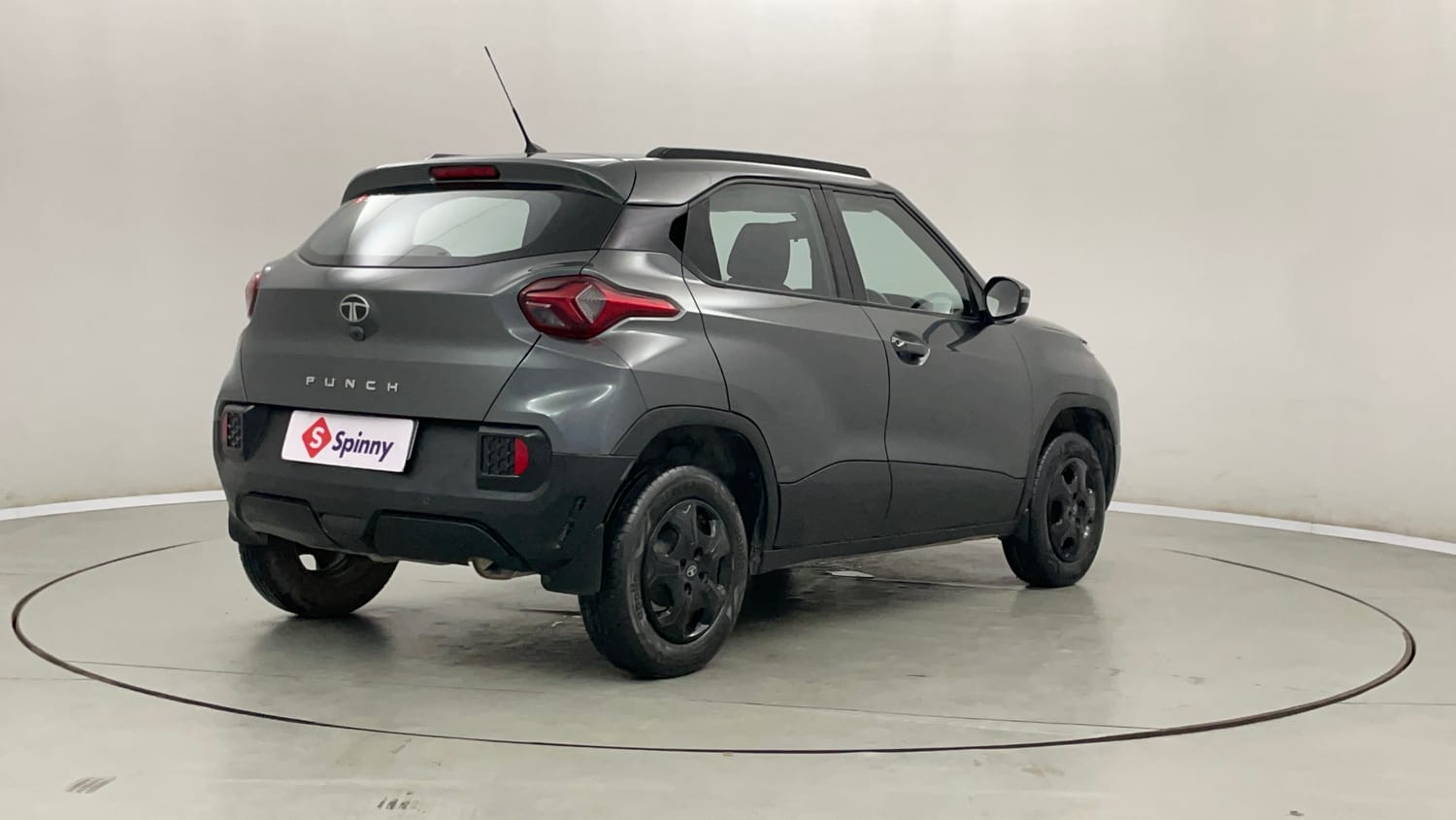 Used 2024 Tata Punch Accomplished MT Petrol Manual exterior RIGHT REAR CORNER VIEW