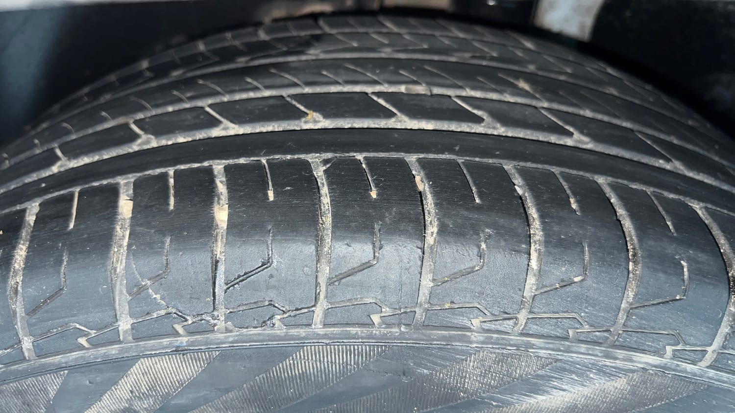 Used 2023 Hyundai Creta SX 1.5 Petrol Petrol Manual tyres LEFT REAR TYRE TREAD VIEW