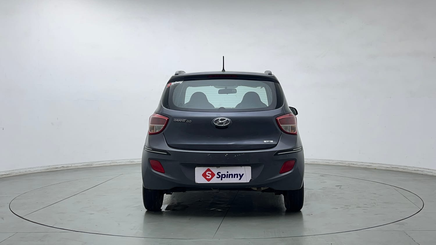 Used 2016 Hyundai Grand i10 Sportz 1.2 Kappa VTVT Petrol Manual exterior BACK VIEW