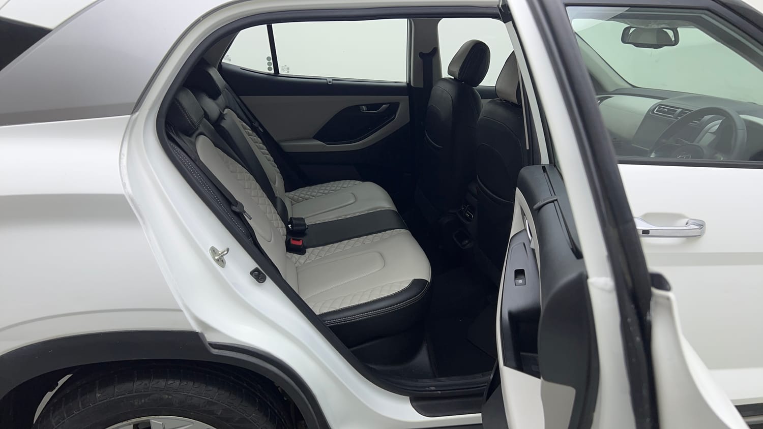 Used 2023 Hyundai Creta SX 1.5 Petrol Petrol Manual interior RIGHT SIDE REAR DOOR CABIN VIEW