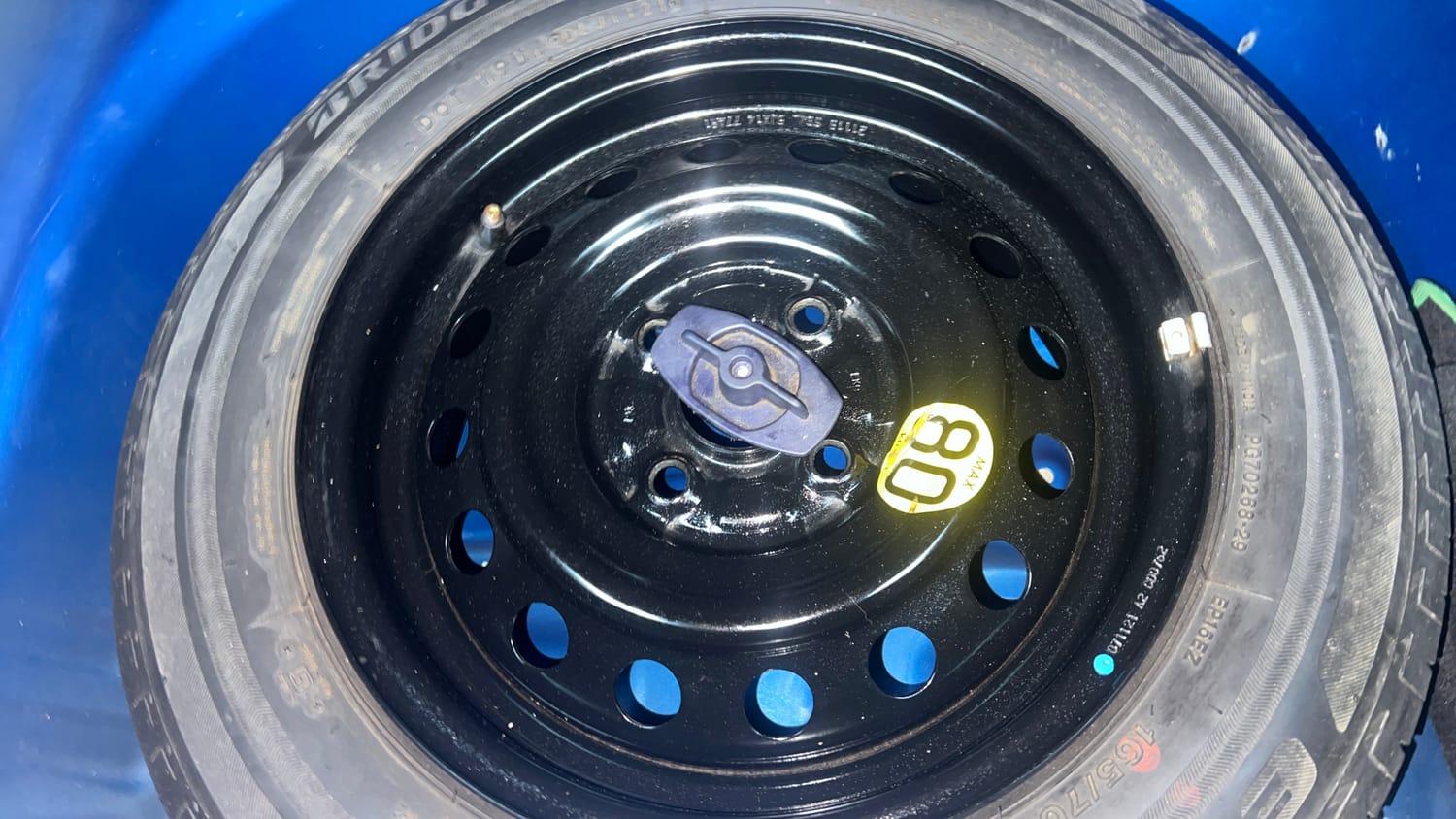 Used 2021 Maruti Suzuki Celerio ZXi Plus Petrol Manual tyres SPARE TYRE VIEW