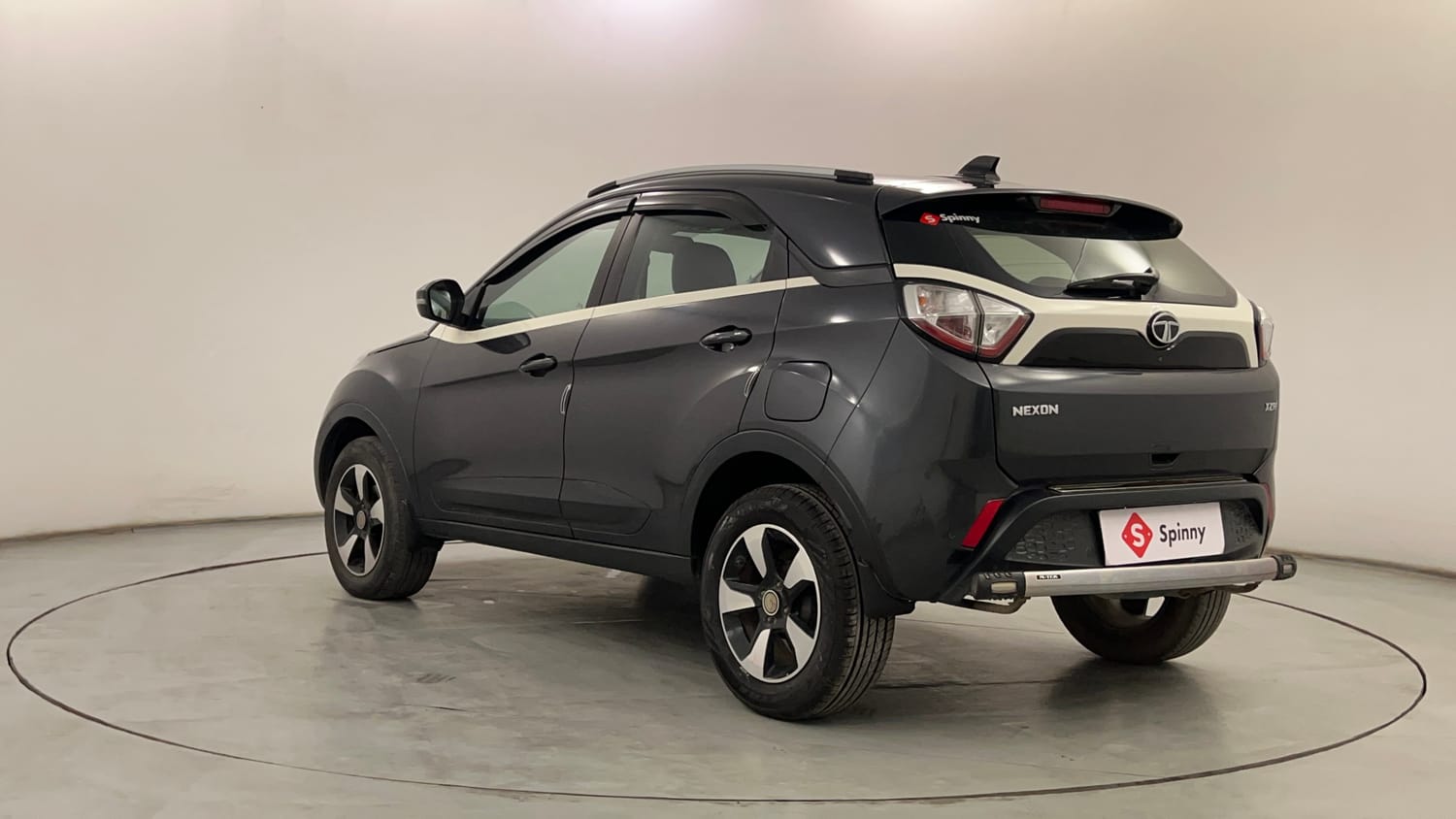 Used 2019 Tata Nexon XZA Plus Diesel Diesel Automatic exterior LEFT REAR CORNER VIEW