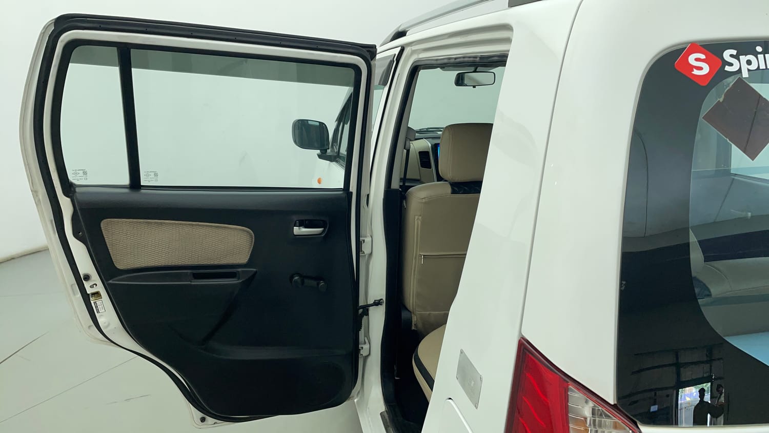 Used 2017 Maruti Suzuki Wagon R LXI CNG Cng Manual interior LEFT REAR DOOR OPEN VIEW