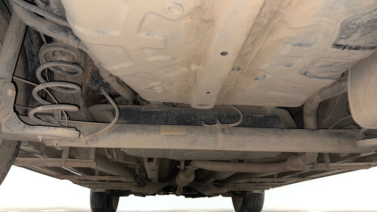 Used 2020 Tata Nexon XZ Plus (O) Dual Tone Petrol Manual extra REAR UNDERBODY VIEW (TAKEN FROM REAR)
