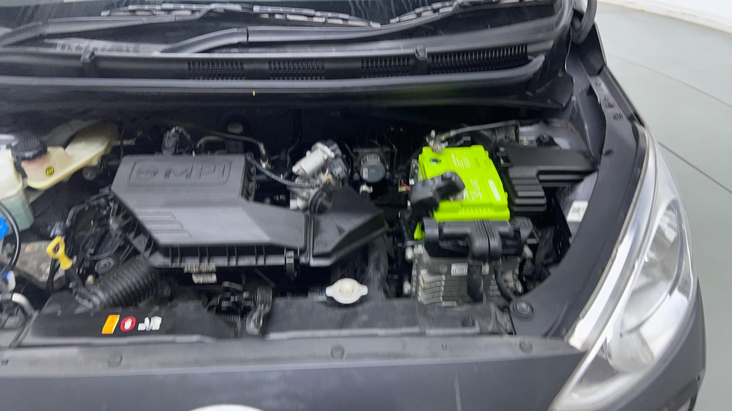 Used 2021 Hyundai Santro Sportz AMT Petrol Automatic engine ENGINE LEFT SIDE VIEW